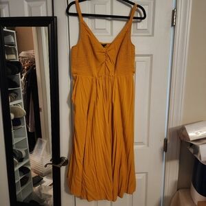 Torrid 14W-16W yellow dress